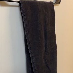 Dark Gray Corduroy Joggers